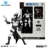 DC Multiverse Actionfigur Batman by Todd McFarlane Sketch Edition (Gold Label) 18 cm - Smalltinytoystore