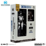 DC Multiverse Actionfigur Batman by Todd McFarlane Sketch Edition (Gold Label) 18 cm - Smalltinytoystore