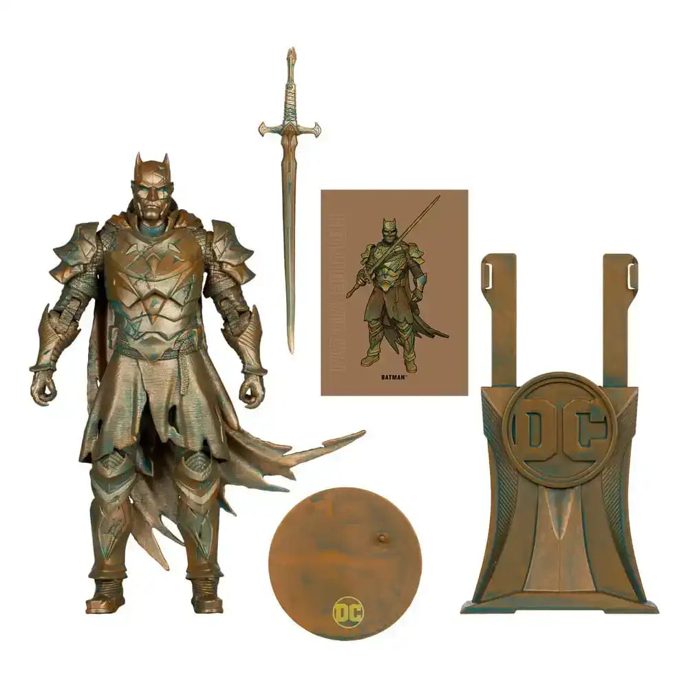 DC Multiverse Actionfigur Batman (Dark Knights of Steel) (Gold Label) 18 cm - Smalltinytoystore