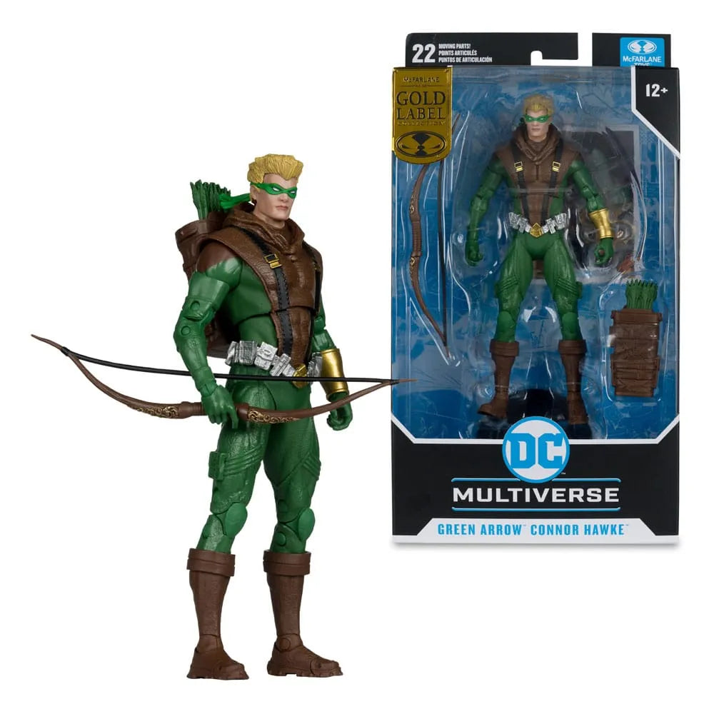 DC Multiverse Actionfigur Green Arrow (Gold Label) 18 cm - Smalltinytoystore