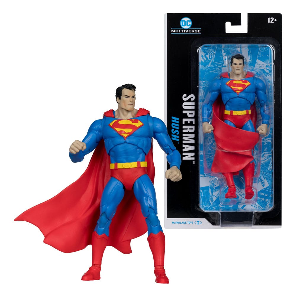 DC Multiverse Actionfigur Superman (Hush) 19 cm - Smalltinytoystore