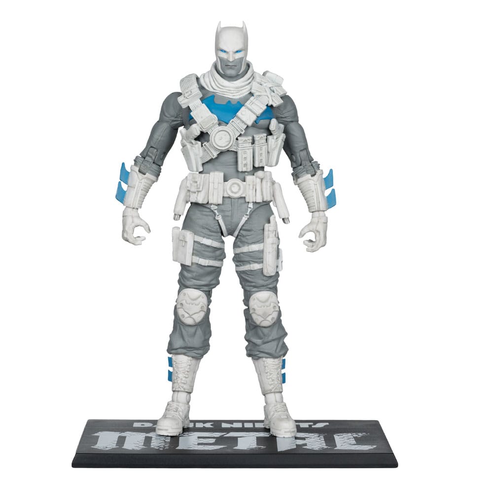 DC Multiverse Actionfigur The Grim Knight (Dark Nights Metal) (Black & White Accent Edition) (Gold Label) 18 cm - Smalltinytoystore