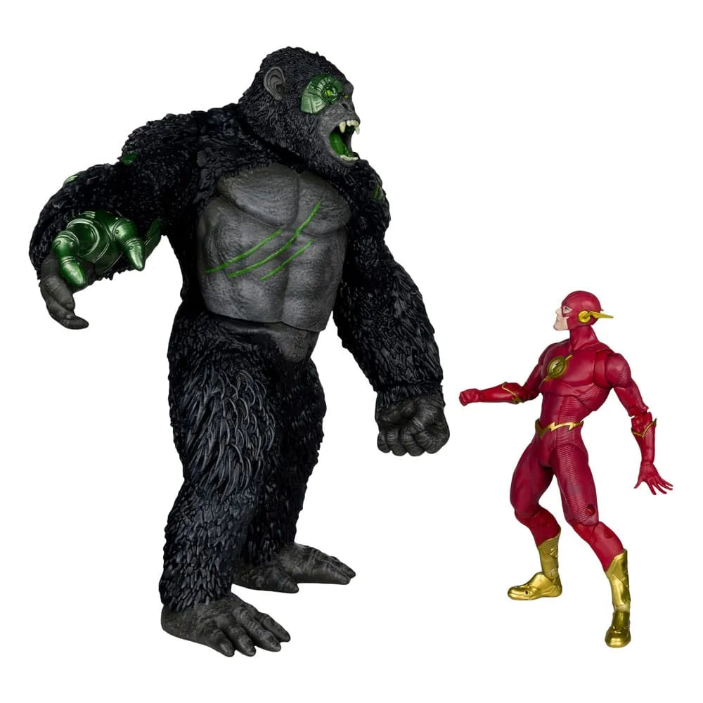 DC Multiverse Actionfiguren 2er-Pack Flash vs. Titano 18 cm - Smalltinytoystore