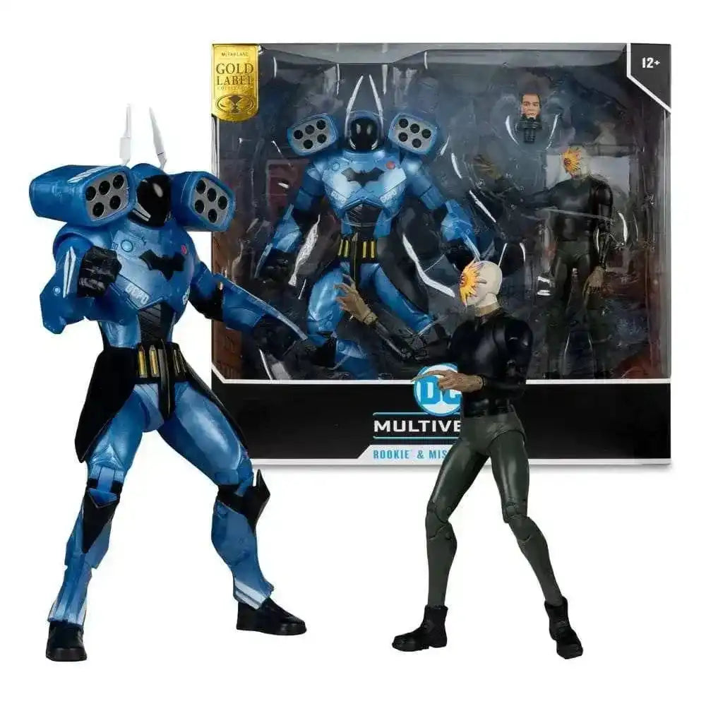 DC Multiverse Actionfiguren 2er-Pack Rookie & Mr. Bloom (Batman Endgame) (Gold Label) (SDCC) 18 cm - Smalltinytoystore