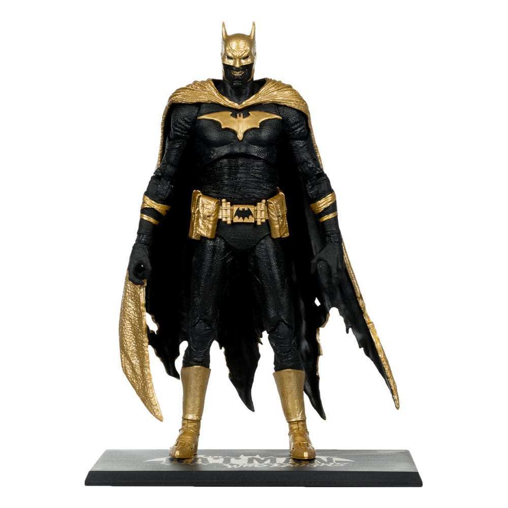 DC Multiverse Batman of Earth-22 Infected (Dark Metal) Knightmare Edition (Gold Label) 18 cm - Smalltinytoystore