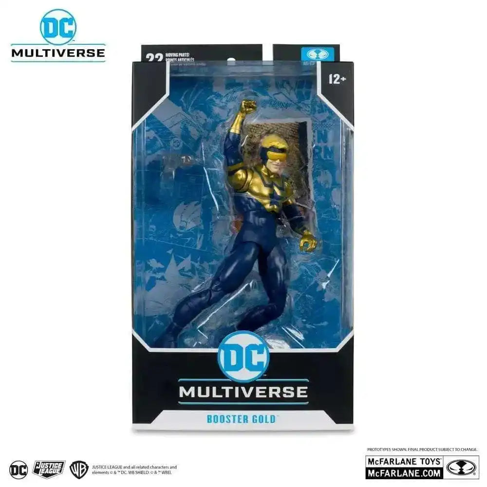 DC Multiverse Booster Gold (Futures End) Actionfiguren 18 cm (17164) - Smalltinytoystore