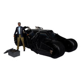 DC Multiverse Fahrzeug Tumbler with Lucuis Fox (The Dark Knight) (Gold Label) - Beschädigte Verpackung - Smalltinytoystore