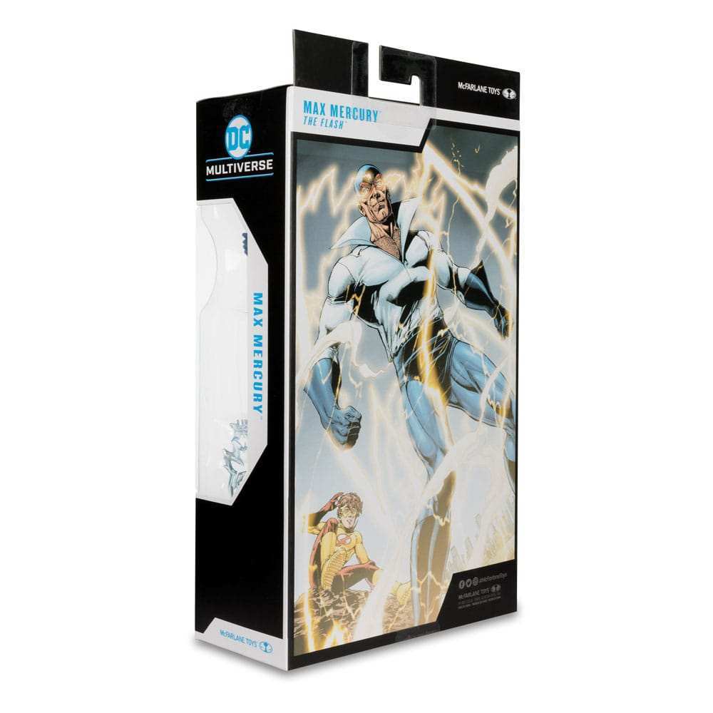 DC Multiverse Max Mercury (The Flash) Gold Label 18 cm - Smalltinytoystore
