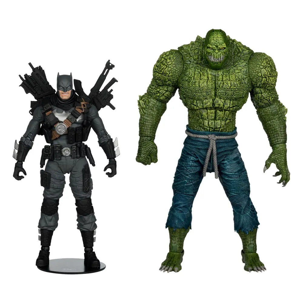 DC Multiverse McFarlane Collector Edition Actionfiguren 2er-Pack #03 Batman vs. Killer Croc 18 cm - Smalltinytoystore