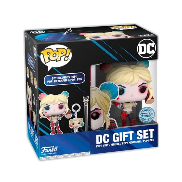DC POP! Gift Set Harley Quinn 2024 Exclusive - Smalltinytoystore