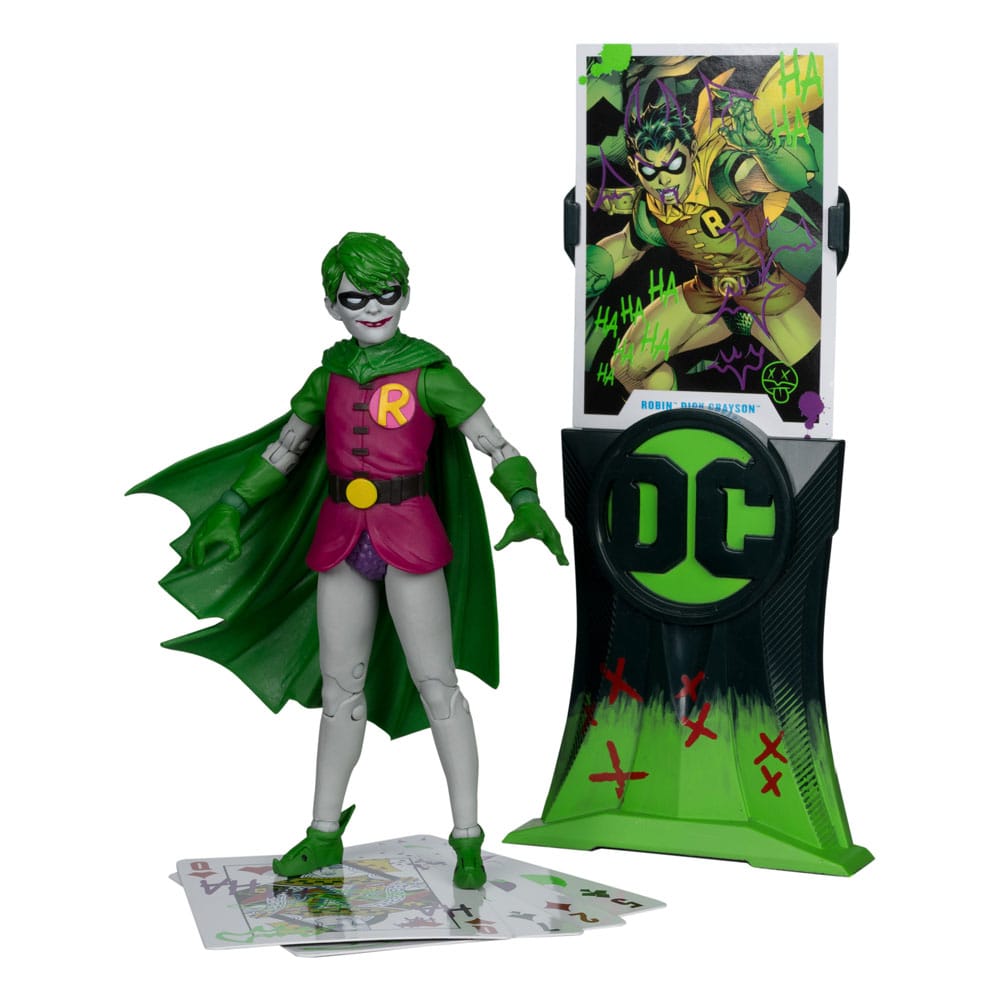 DC Rebirth DC Multiverse Actionfigur Robin (Dick Grayson) (Jokerized) (Gold Label) 18 cm - Smalltinytoystore