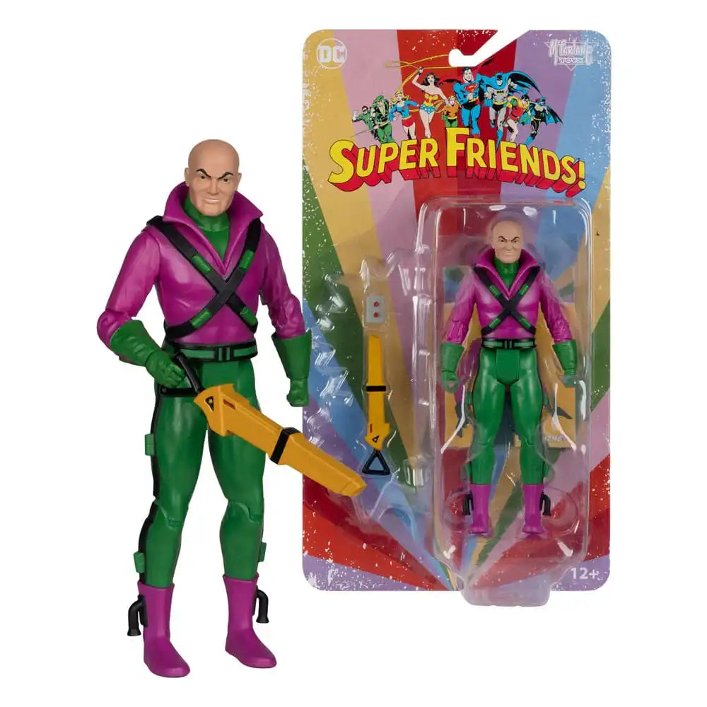 DC Retro Super Friends Actionfiguren 15 cm Wave 12 Sortiment (6) inkl Chase Variante - Smalltinytoystore