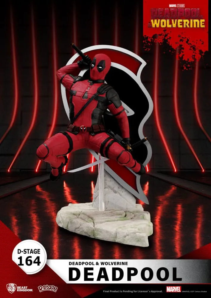 Deadpool 3 D-Stage PVC Diorama Deadpool 16 cm - Smalltinytoystore