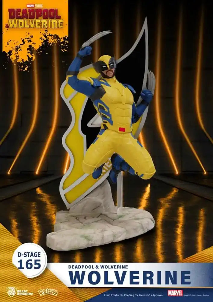 Deadpool 3 D-Stage PVC Diorama Wolverine 16 cm - Smalltinytoystore