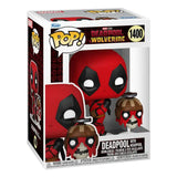 Deadpool 3 POP & Buddy! Vinyl Figur Deadpool w/Headpool 9 cm - Smalltinytoystore