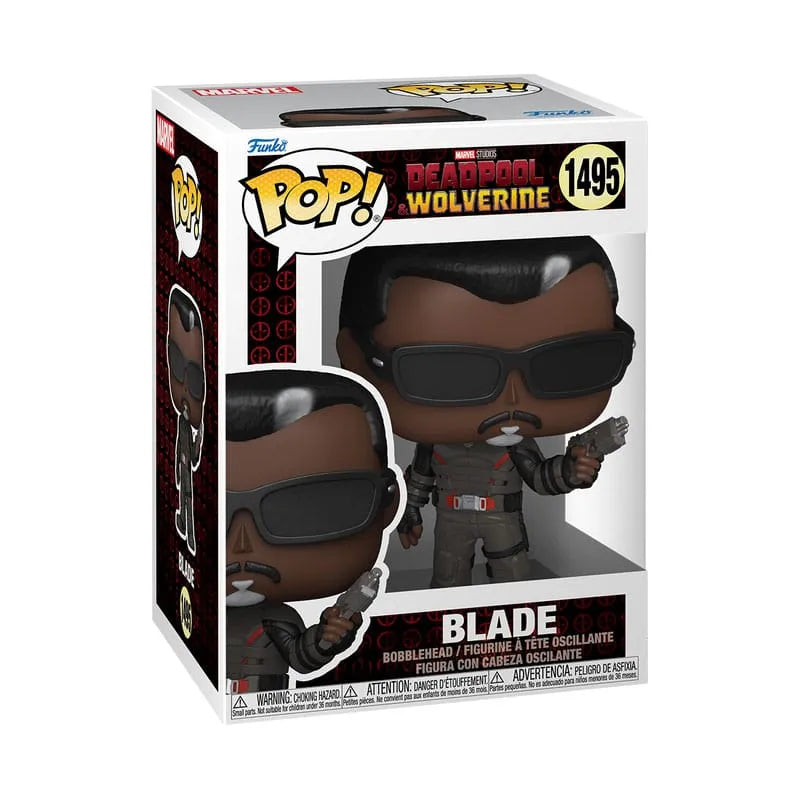 Deadpool 3 POP! Marvel Vinyl Figur Blade 9 cm - Smalltinytoystore