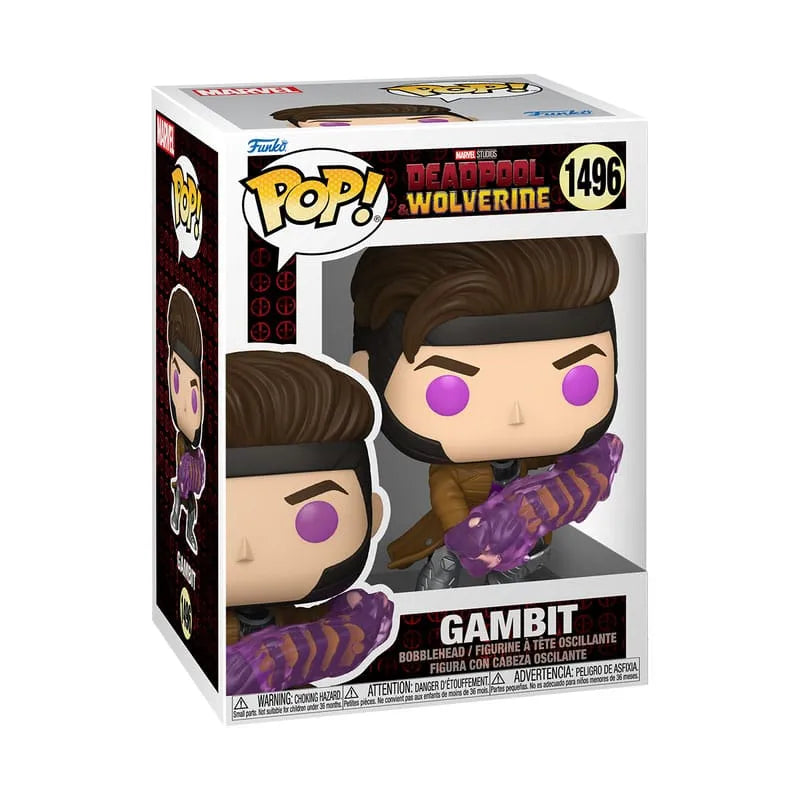 Deadpool 3 POP! Marvel Vinyl Figur Gambit 9 cm - Smalltinytoystore