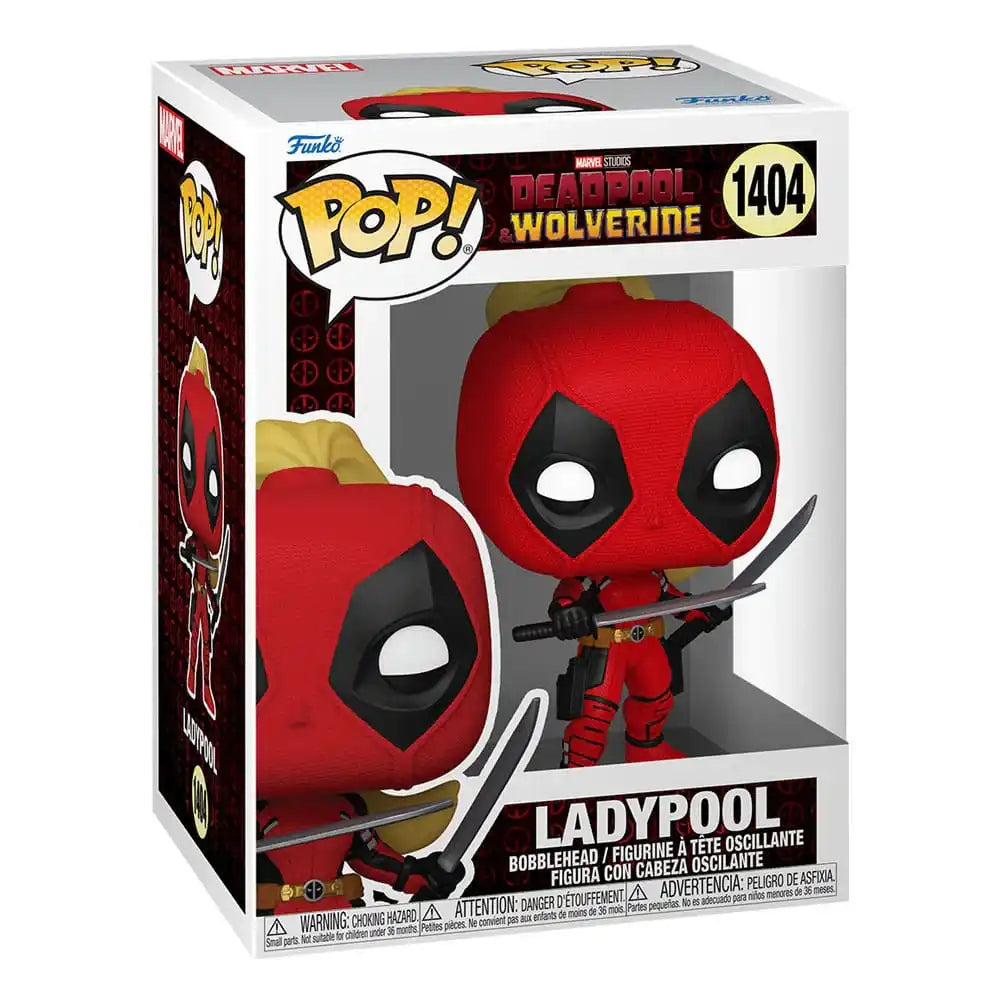 Deadpool 3 POP! Marvel Vinyl Figur Ladypool 9 cm - Smalltinytoystore
