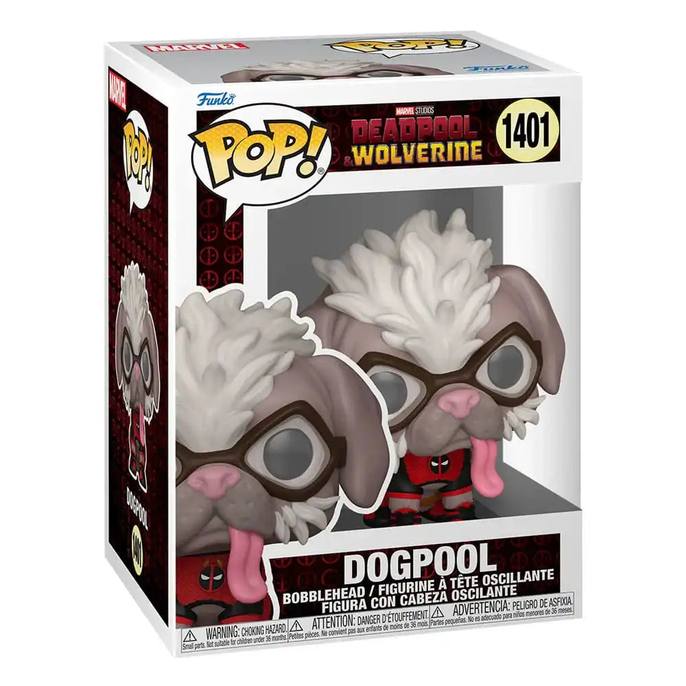 Deadpool 3 POP! Vinyl Figur Dogpool 9 cm - Smalltinytoystore