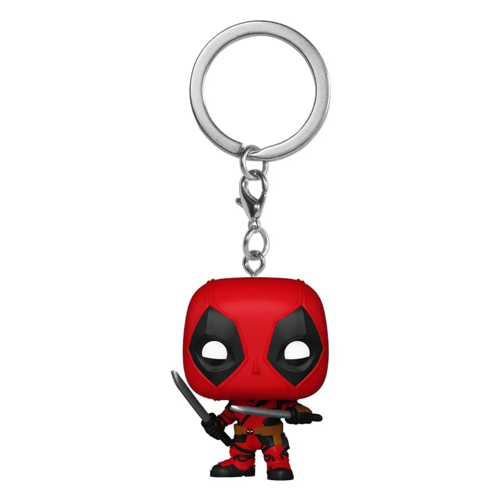 Deadpool 3 POP! Vinyl Schlüsselanhänger 4 cm Deadpool Display (12) - Smalltinytoystore