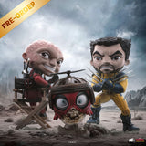 Deadpool & Wolverine Mini Co. PVC Figur Deadpool and Wolverine set Unmasked 14 cm - Smalltinytoystore
