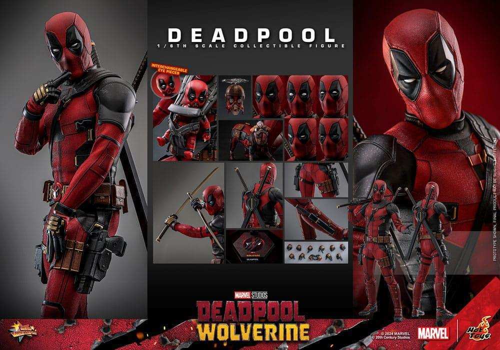 Deadpool & Wolverine Movie Masterpiece 1/6 Deadpool HOT TOYS - Smalltinytoystore