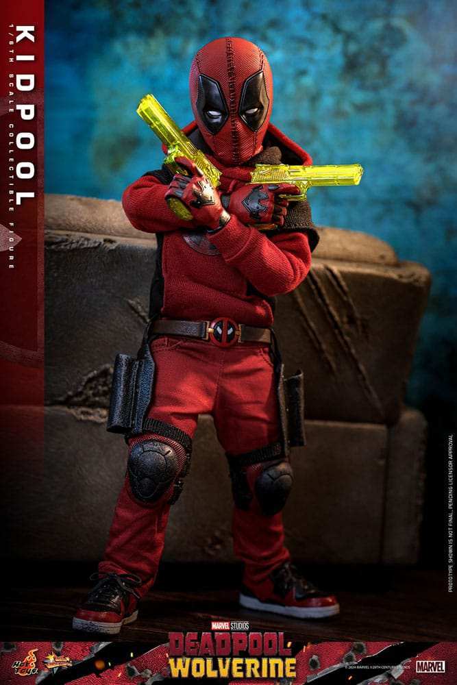 Deadpool & Wolverine Movie Masterpiece 1/6 Kidpool HOT TOYS - Smalltinytoystore