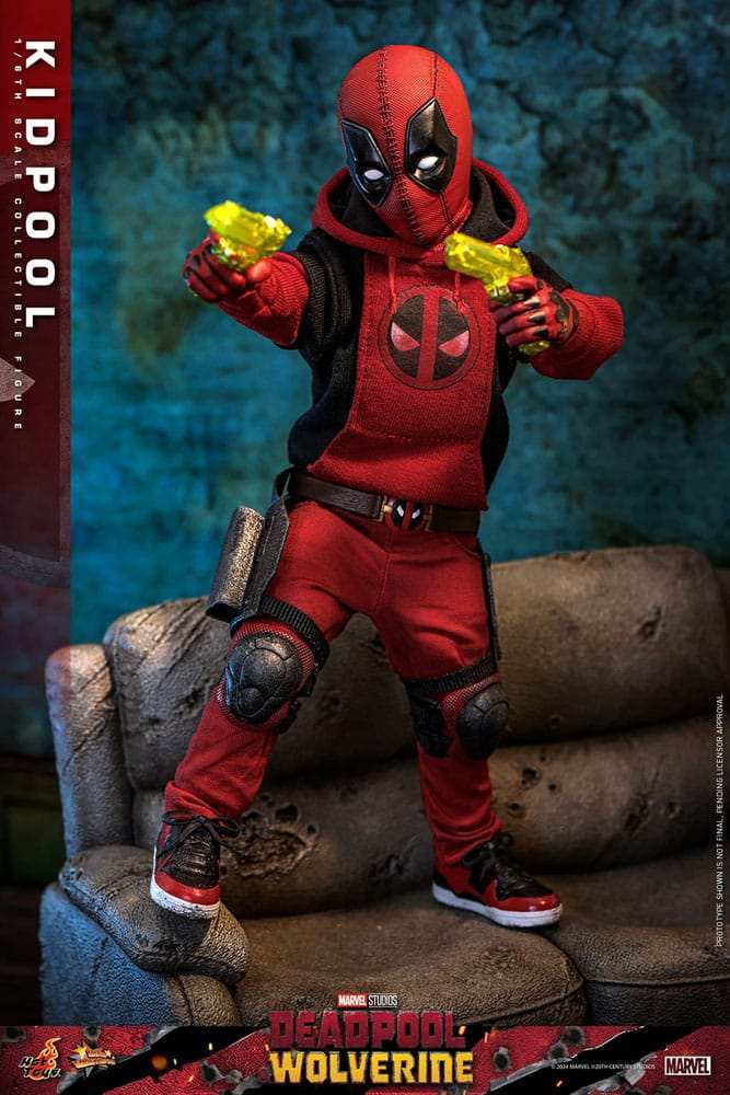 Deadpool & Wolverine Movie Masterpiece 1/6 Kidpool HOT TOYS - Smalltinytoystore