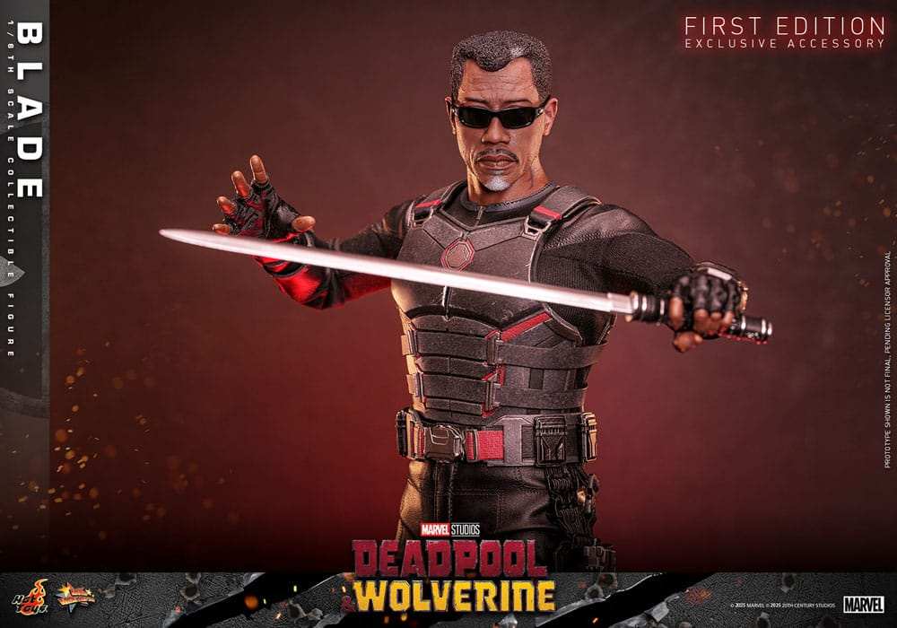Deadpool & Wolverine Movie Masterpiece Actionfigur 1/6 Blade HOT TOYS - Smalltinytoystore