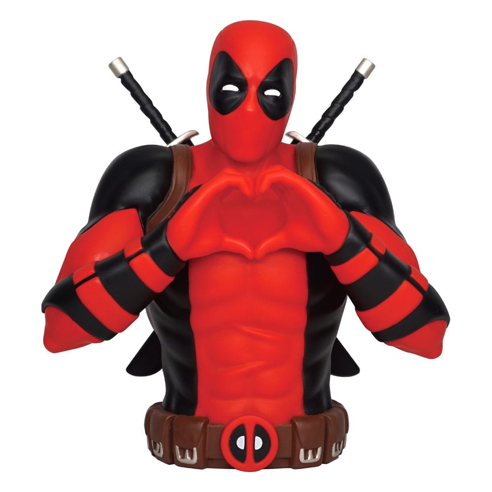Deadpool Classic Spardose Deadpool Bust - Smalltinytoystore