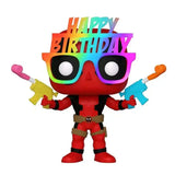 Deadpool POP! Marvel Vinyl Figur 30th Birthday Glasses Deadpool 9 cm - Smalltinytoystore