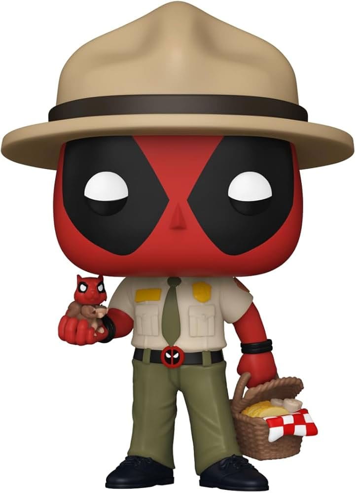 Deadpool POP! Marvel Vinyl Figur Park Ranger Deadpool 9 cm - Smalltinytoystore