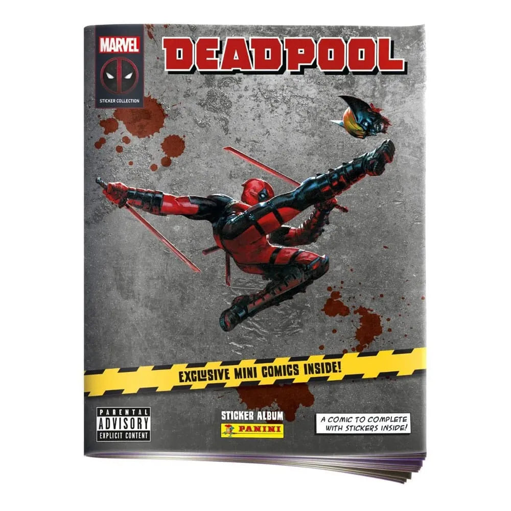 Deadpool Sticker & Trading Card Collection Album *Deutsche Version* - Smalltinytoystore