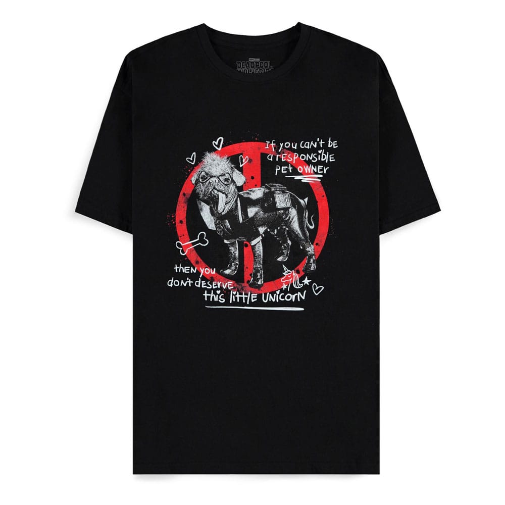 Deadpool T-Shirt Dogpool - Smalltinytoystore