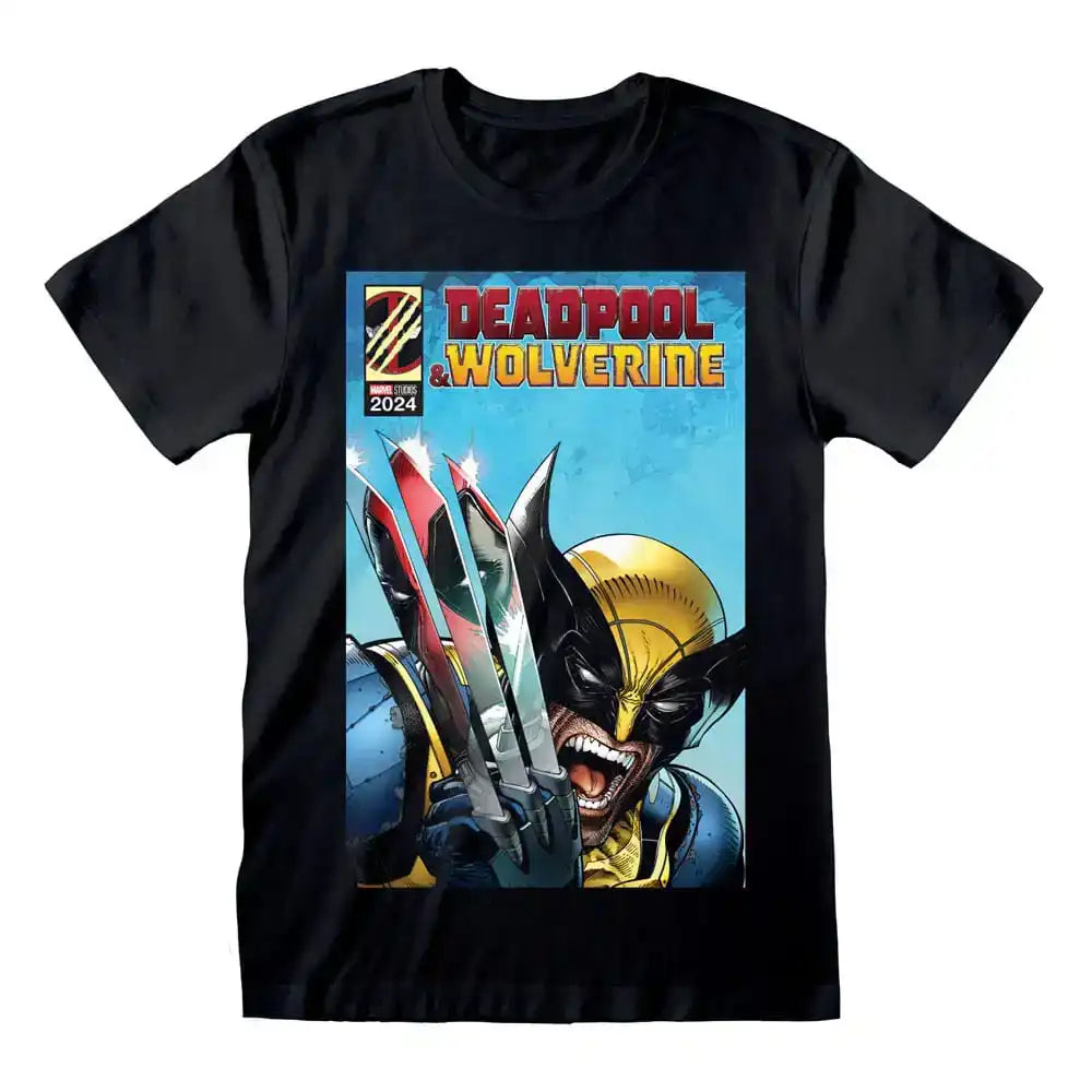 Deadpool T-Shirt Wolverine Reflection Größe L - Smalltinytoystore
