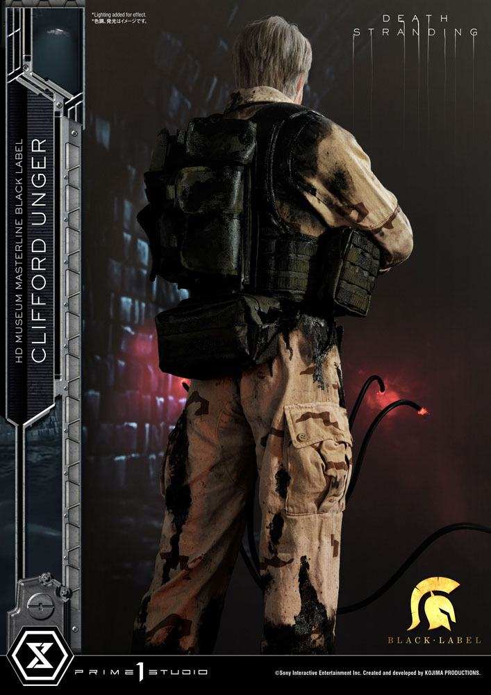 Death Stranding Statue 1/2 Clifford Unger Black Label 103 cm - Smalltinytoystore