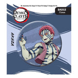 Demon Slayer: Kimetsu no Yaiba Ansteck-Button Akaza - Smalltinytoystore