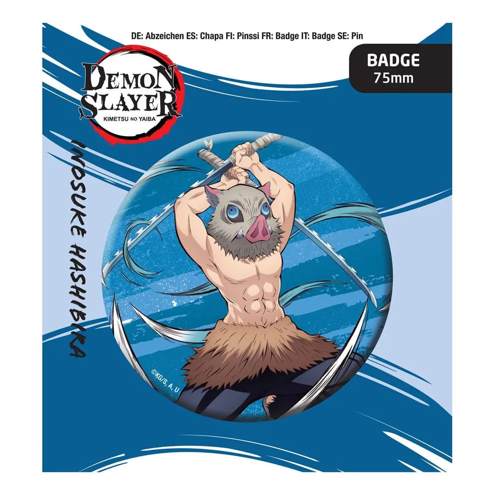 Demon Slayer: Kimetsu no Yaiba Ansteck-Button Inosuke Hashibira - Smalltinytoystore