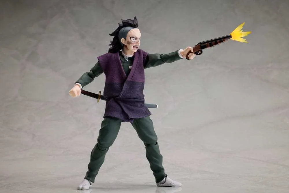 Demon Slayer: Kimetsu no Yaiba BUZZmod Actionfigur 1/12 Genya Shinazugawa 15 cm - Smalltinytoystore