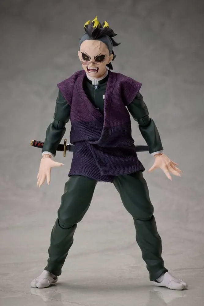 Demon Slayer: Kimetsu no Yaiba BUZZmod Actionfigur 1/12 Genya Shinazugawa 15 cm - Smalltinytoystore