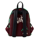 Demon Slayer: Kimetsu no Yaiba by Loungefly Mini Rucksack Tanjiro Kamado Cosplay - Smalltinytoystore
