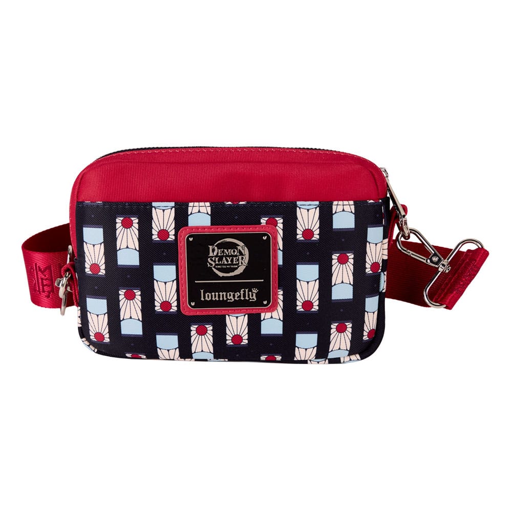 Demon Slayer: Kimetsu no Yaiba by Loungefly Sling Brusttasche / Umhängetasche AOP - Smalltinytoystore