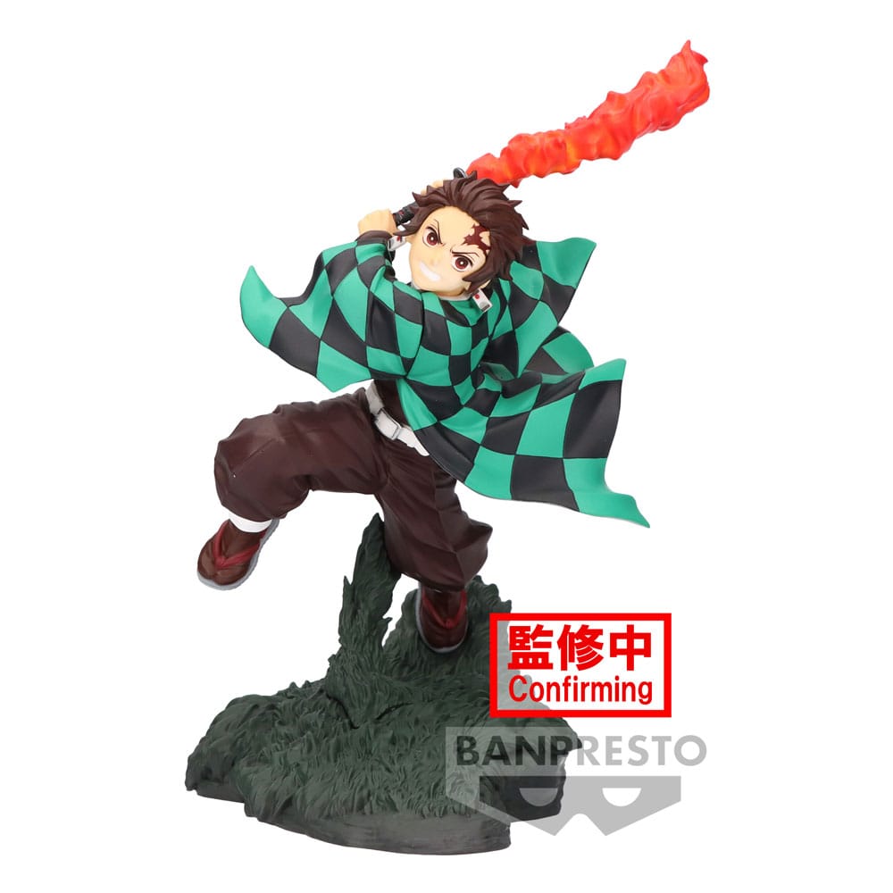 Demon Slayer Kimetsu no Yaiba: Combination Battle - Tanjiro Kamado Figure - Smalltinytoystore