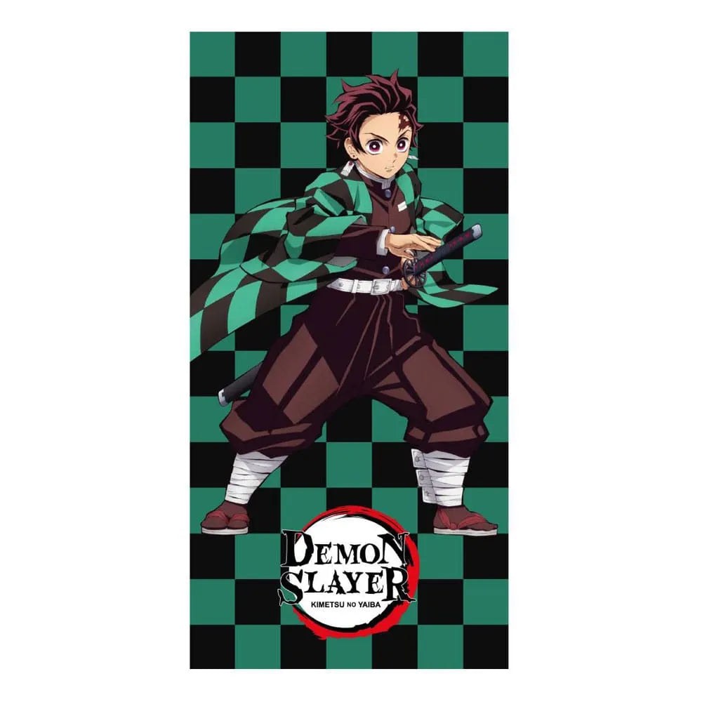 Demon Slayer: Kimetsu no Yaiba Handtuch Tanjiro 70 x 140 cm - Smalltinytoystore