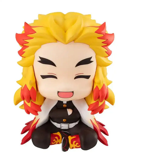 Demon Slayer: Kimetsu no Yaiba Look Up PVC Statue Rengoku Kyoujurou Smile Ver. 11 cm (with gift) - Smalltinytoystore