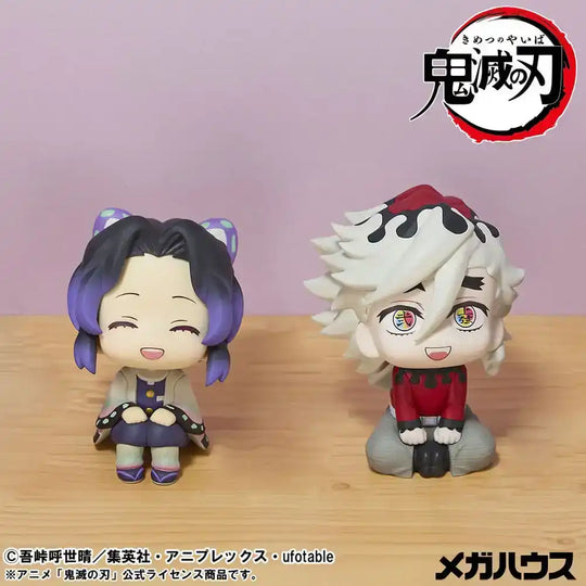 Demon Slayer: Kimetsu no Yaiba Look Up PVC Statue Shinobu Kocho Smile Ver. & Douma 11 cm (with gift) - Smalltinytoystore