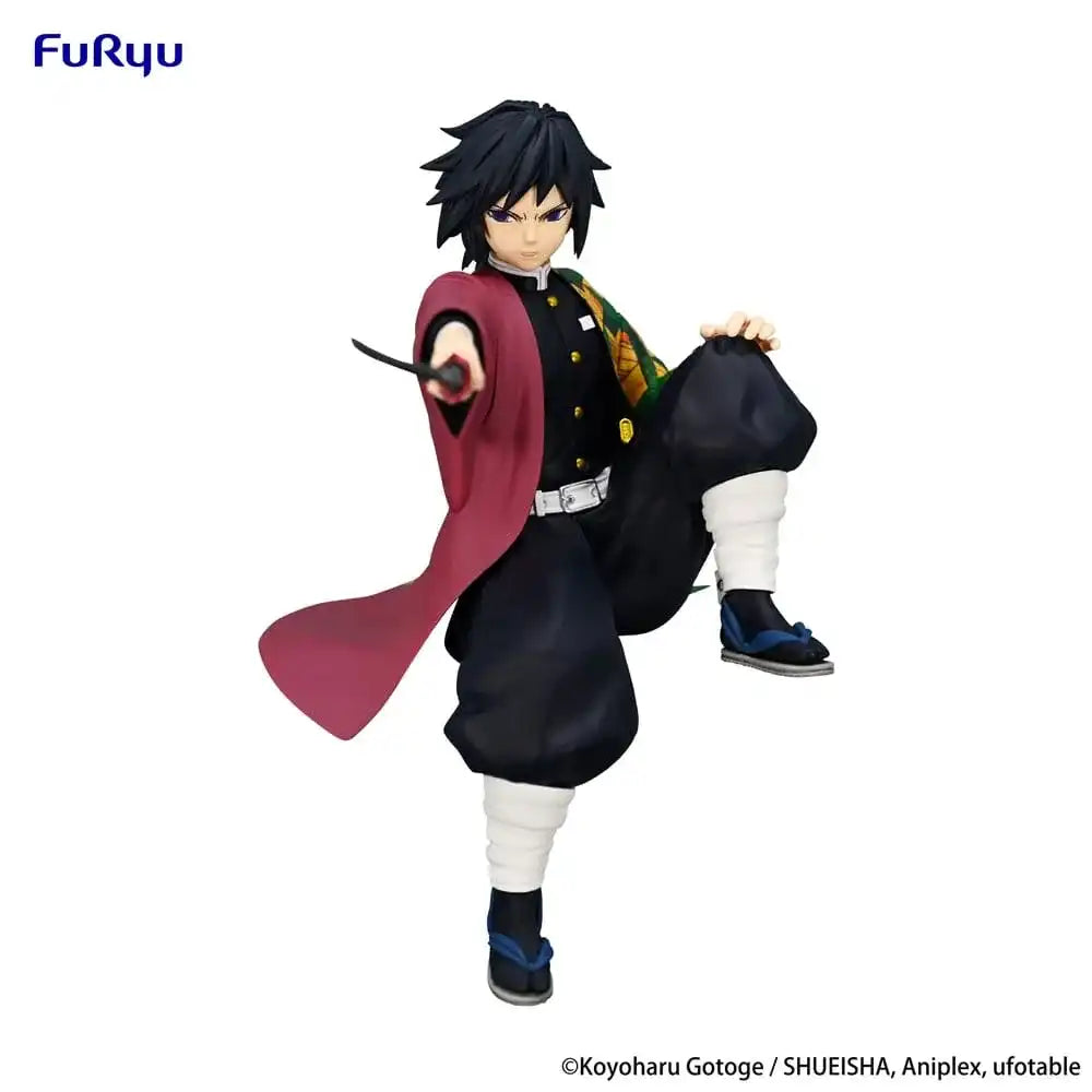 Demon Slayer: Kimetsu no Yaiba Noodle Stopper PVC Statue Tomioka Giyu 14 cm - Smalltinytoystore