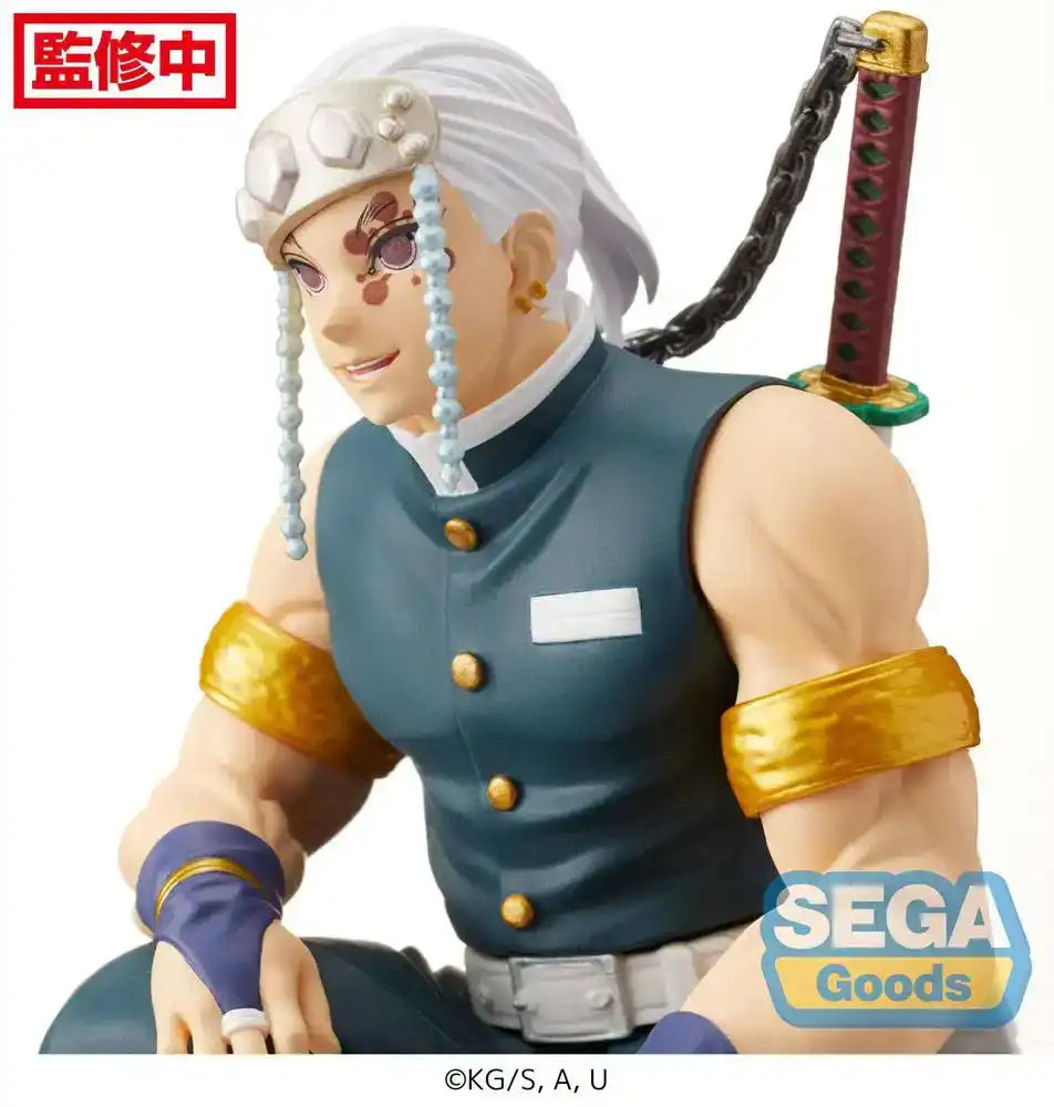 Demon Slayer: Kimetsu no Yaiba PM Perching PVC Statue Tengen Uzui (Hashira Meeting) 13 cm - Smalltinytoystore