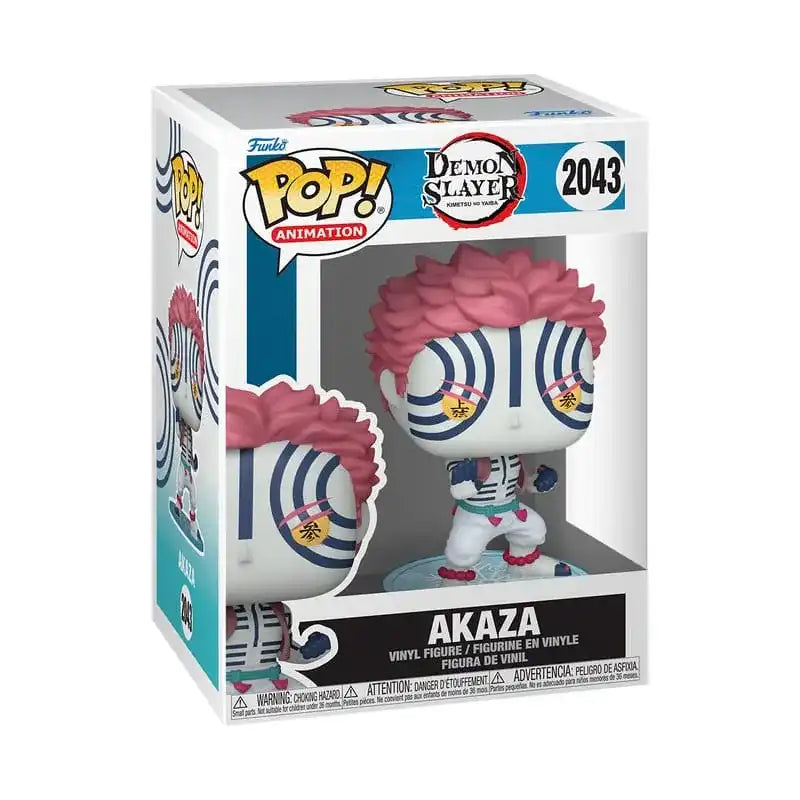 Demon Slayer: Kimetsu no Yaiba POP! Animation Vinyl Figur Akaza 9 cm - Smalltinytoystore