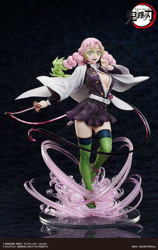 Demon Slayer: Kimetsu no Yaiba PVC Statue 1/4 Mitsuri Kanroji Deluxe Edition 41 cm - Smalltinytoystore